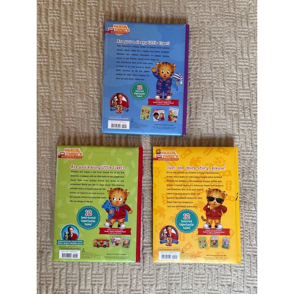 Daniel Tiger 3 & 5 Minute Hard Cover Book Bundle - Picture 3 of 10